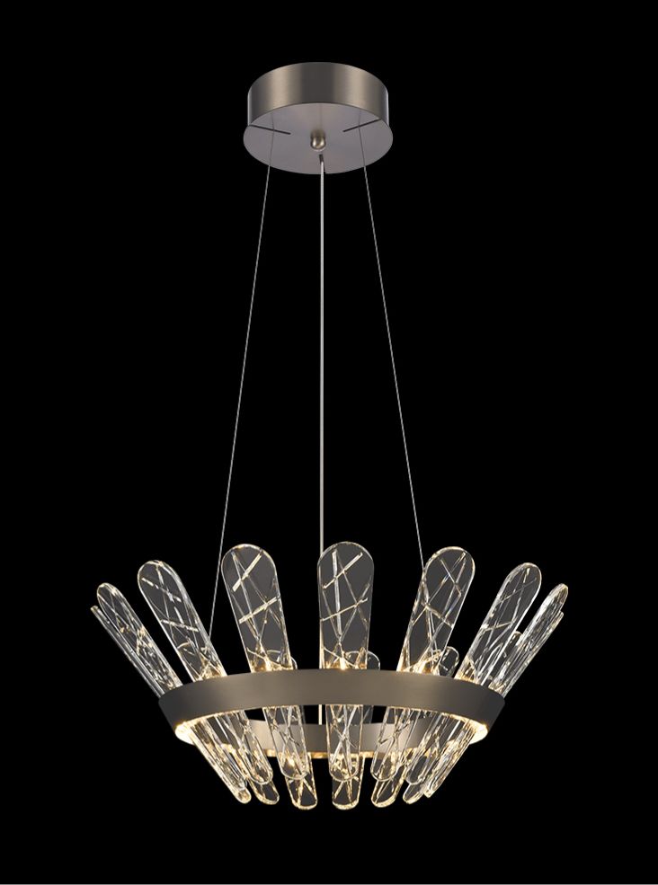 Beatrice 550mm Bronze LED Pendant