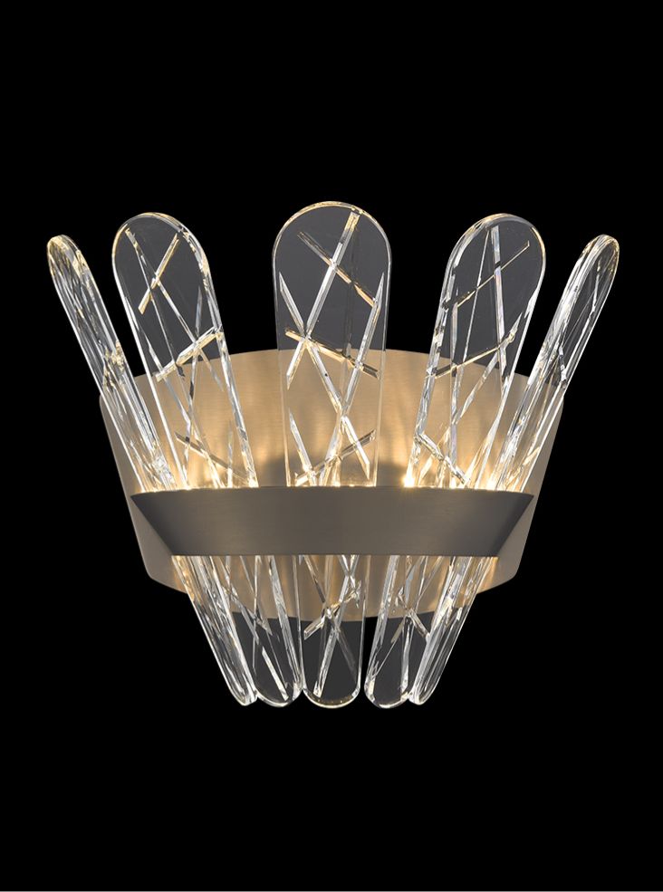 Beatrice Brushed Bronze LED Wall Light