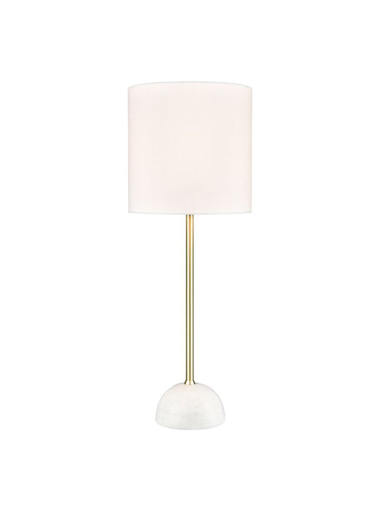 Brooke Satin Brass Table Lamp