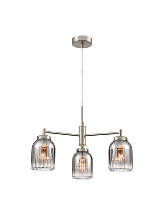 Caligo 3lt Fitting in Satin Nickel