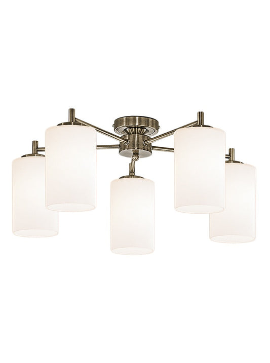 Decima 5 light Fitting (D own)