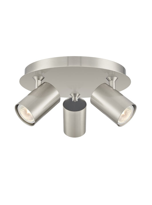 Duet 3lt spotlight in satin nickel