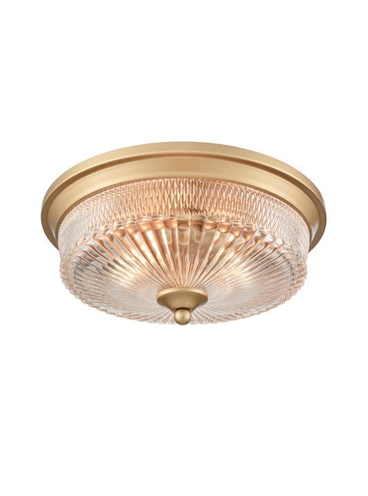 Emerson Gold Painted Flush Ceiling Fitting