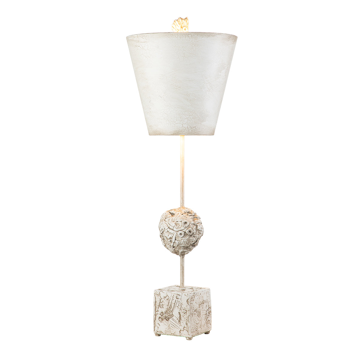 Petra 1 Light Table Lamp – Bone White (Stock ETA)