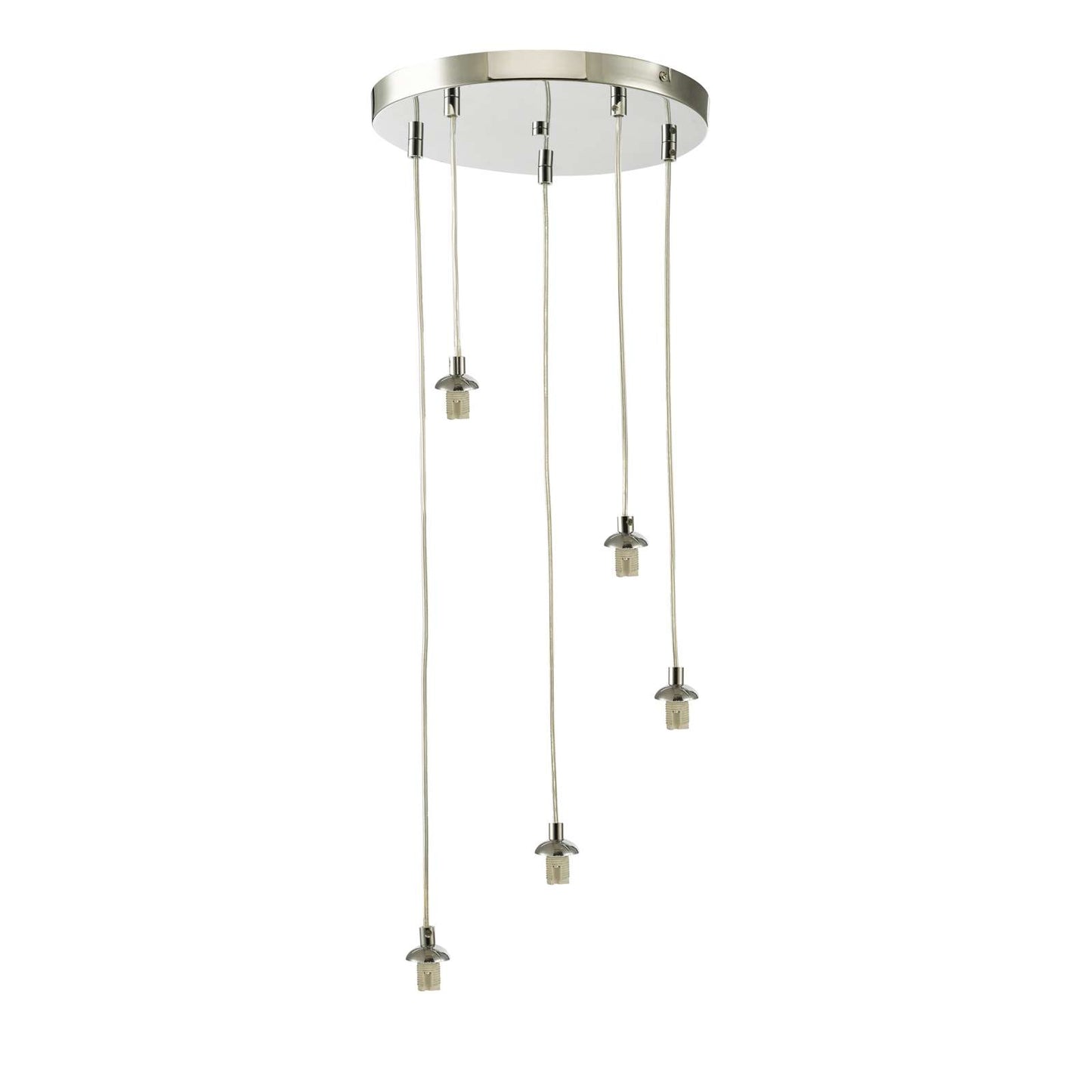 Federico 5 Light Cluster Pendant Polished Chrome - Frame Only
