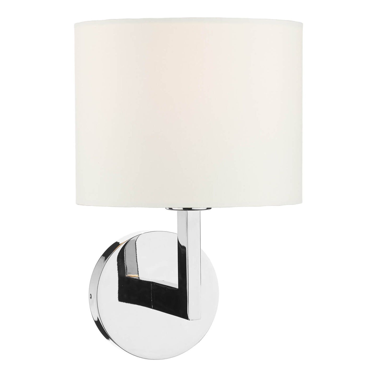 Wall Light Polished Chrome With Shade
