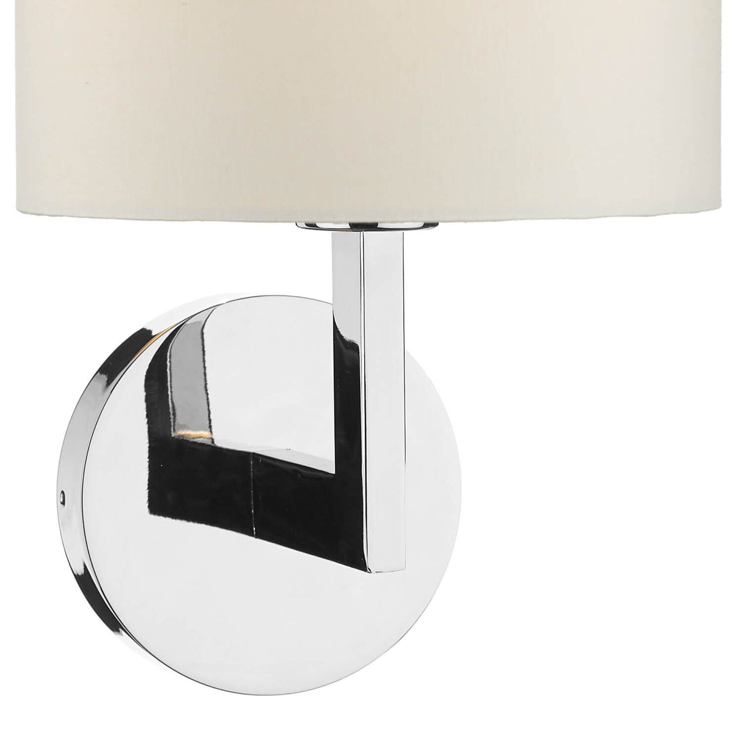 Wall Light Polished Chrome With Shade