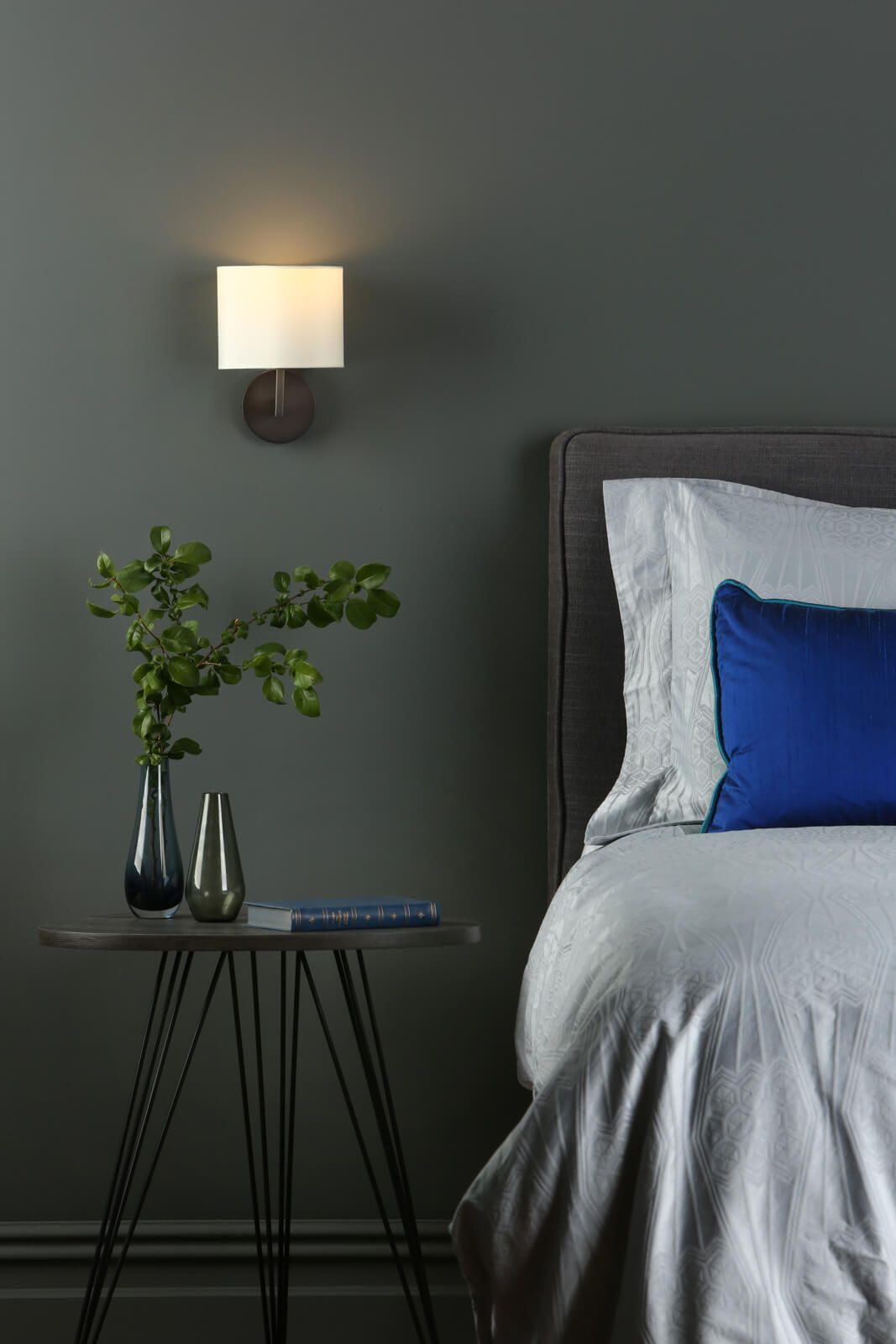 Wall Light Bronze With Shade