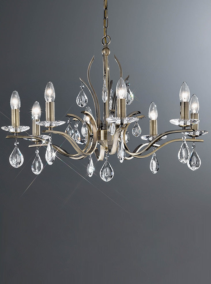 Willow 8 light Fitting