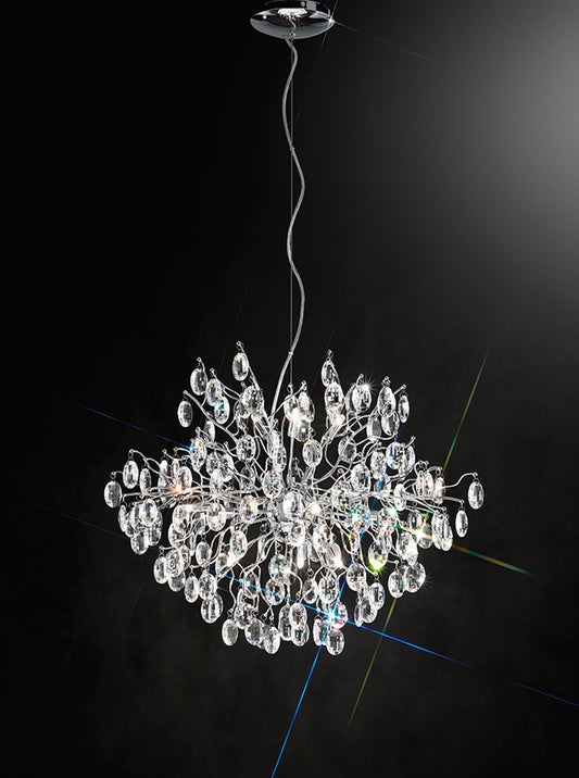 Wisteria 12lt Round Pendant