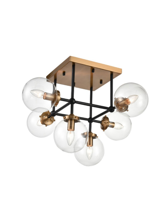 Diffraction 6 light Flush Fitting