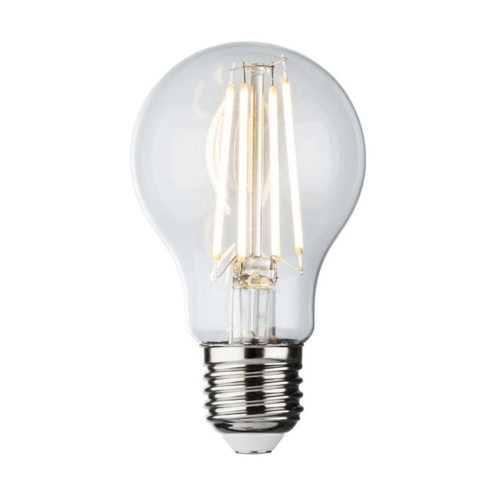 230V 8W LED ES Clear GLS Filament Lamp 2700K Dimmable - GLSD8AESC