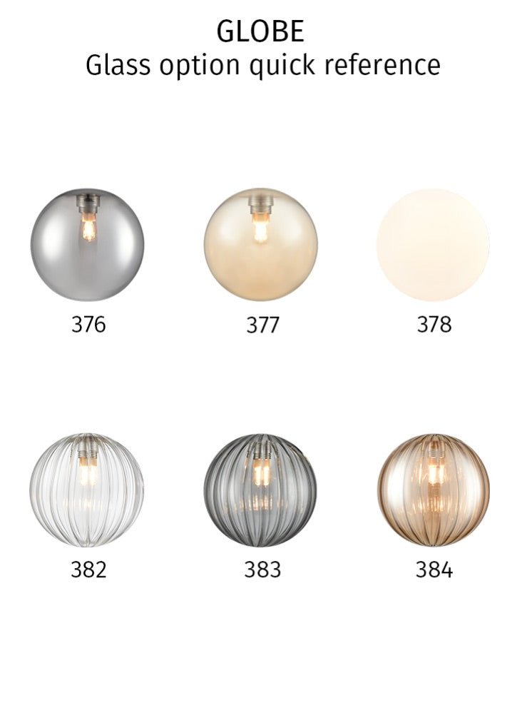 Globe Wall Light aged brass with amber glass