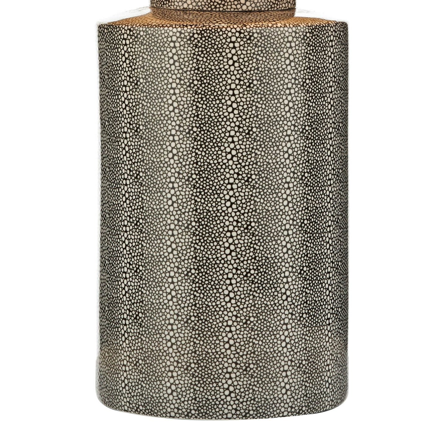 Igor Table Lamp Grey Shagreen With Shade