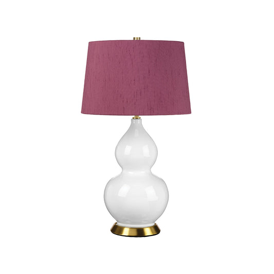 Isla 1 Light Table Lamp – White, Aged Brass, Purple (Stock ETA)
