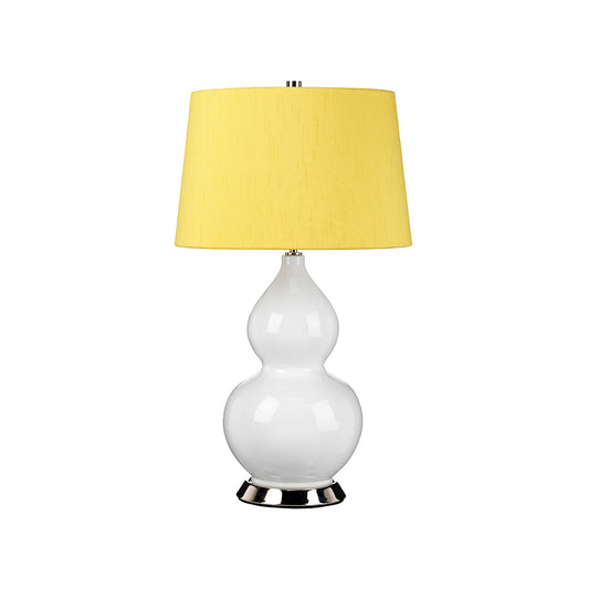 Isla 1 Light Table Lamp – White, Polished Nickel, Yellow (Stock ETA)