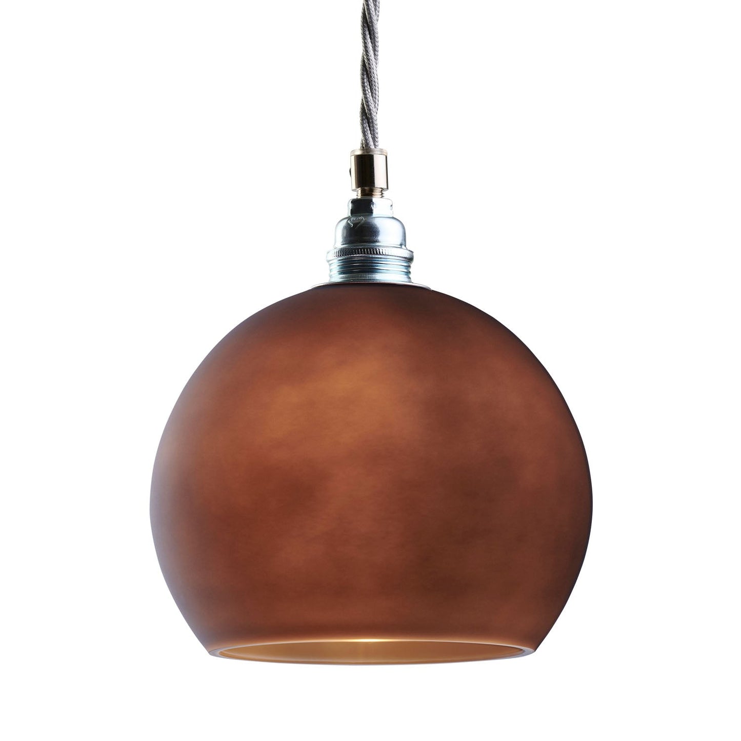 Rowan Pendant lamp S Earl grey Sanded