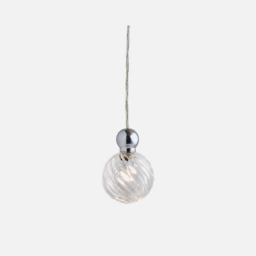 Uva Crystal pendant lamp M Swirl