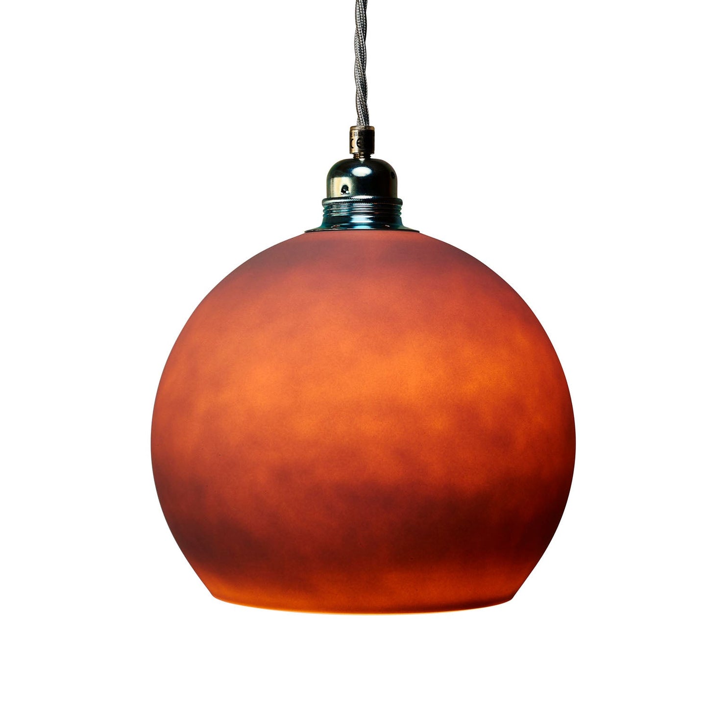 Rowan Pendant lamp M Earl grey Sanded