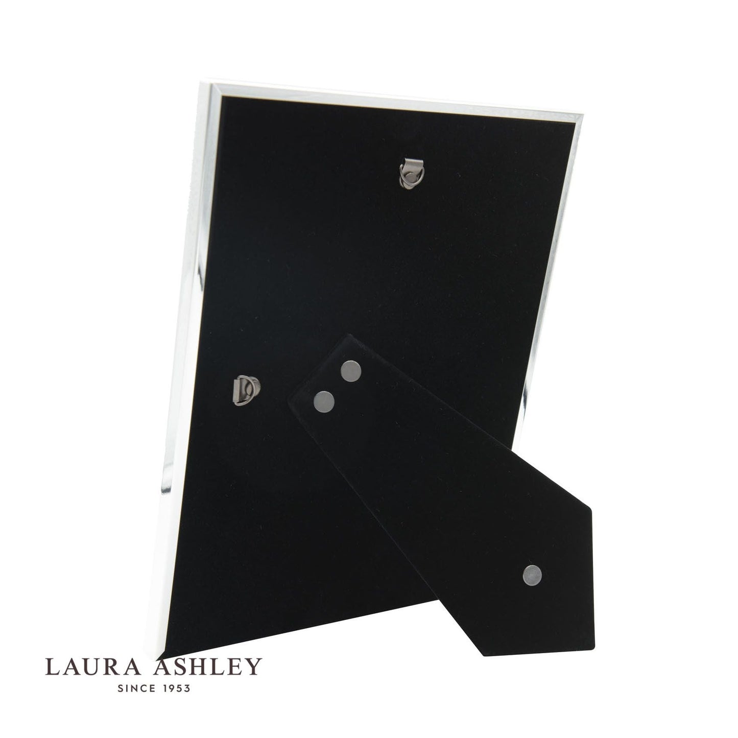 Laura Ashley Boxed Photo Frame Polished Silver 5x7 inch