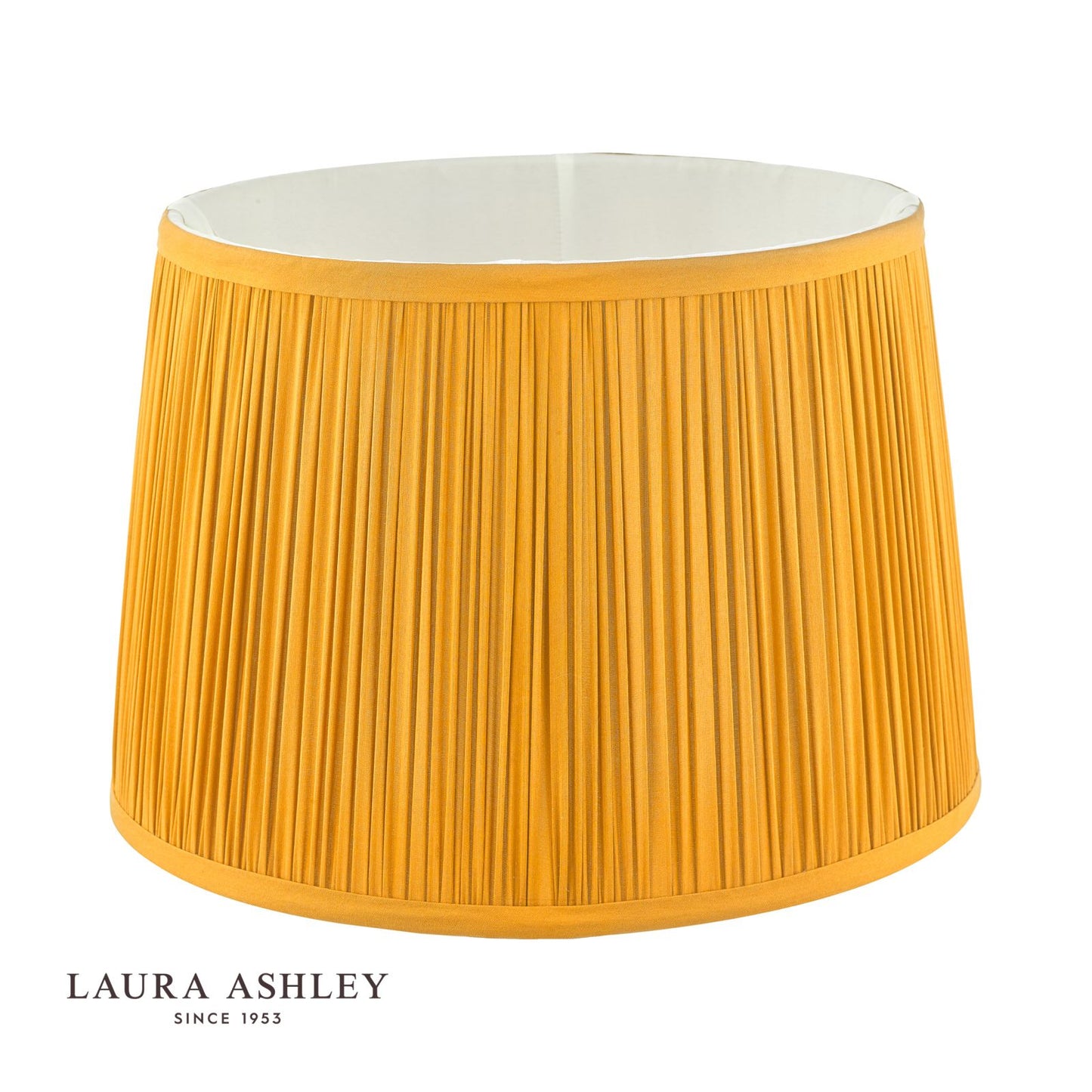 Laura Ashley Hemsley Silk Shade Yellow Ochre 30.5/12 inch