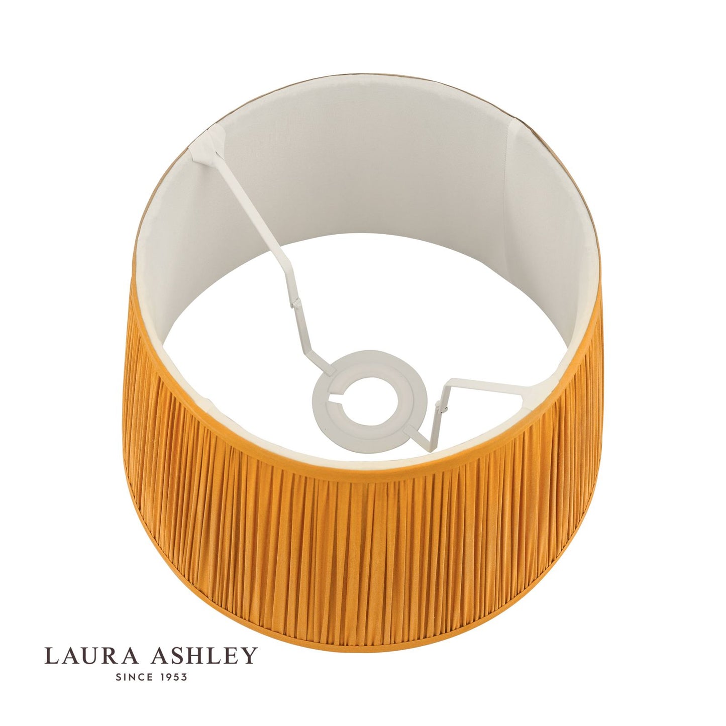 Laura Ashley Hemsley Silk Shade Yellow Ochre 30.5/12 inch