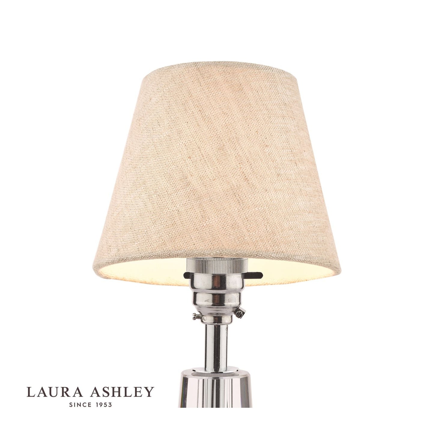 Laura Ashley Bray Shade Natural Linen 14cm/5 inch