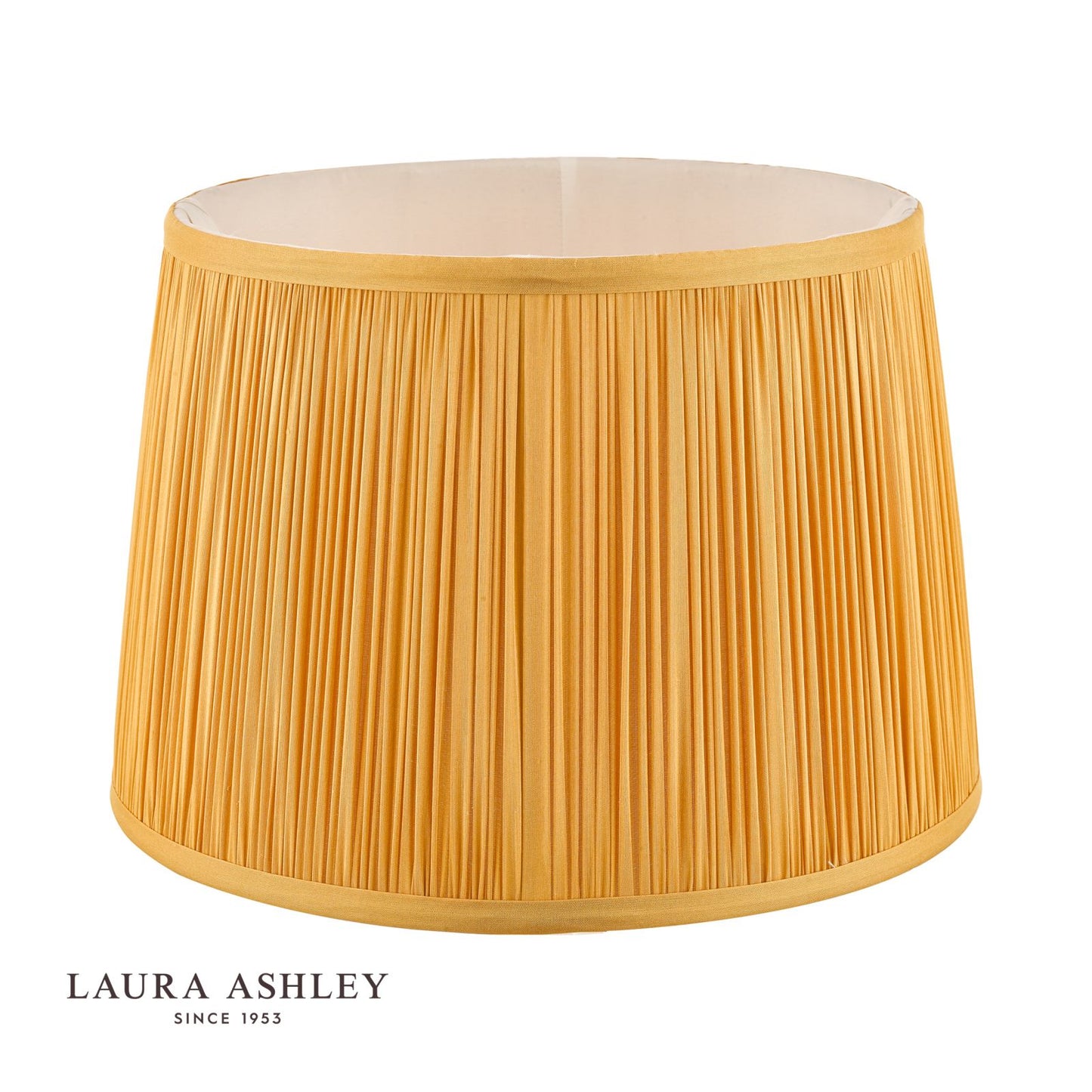 Laura Ashley Hemsley Silk Shade Yellow Ochre 40.5cm/16 inch