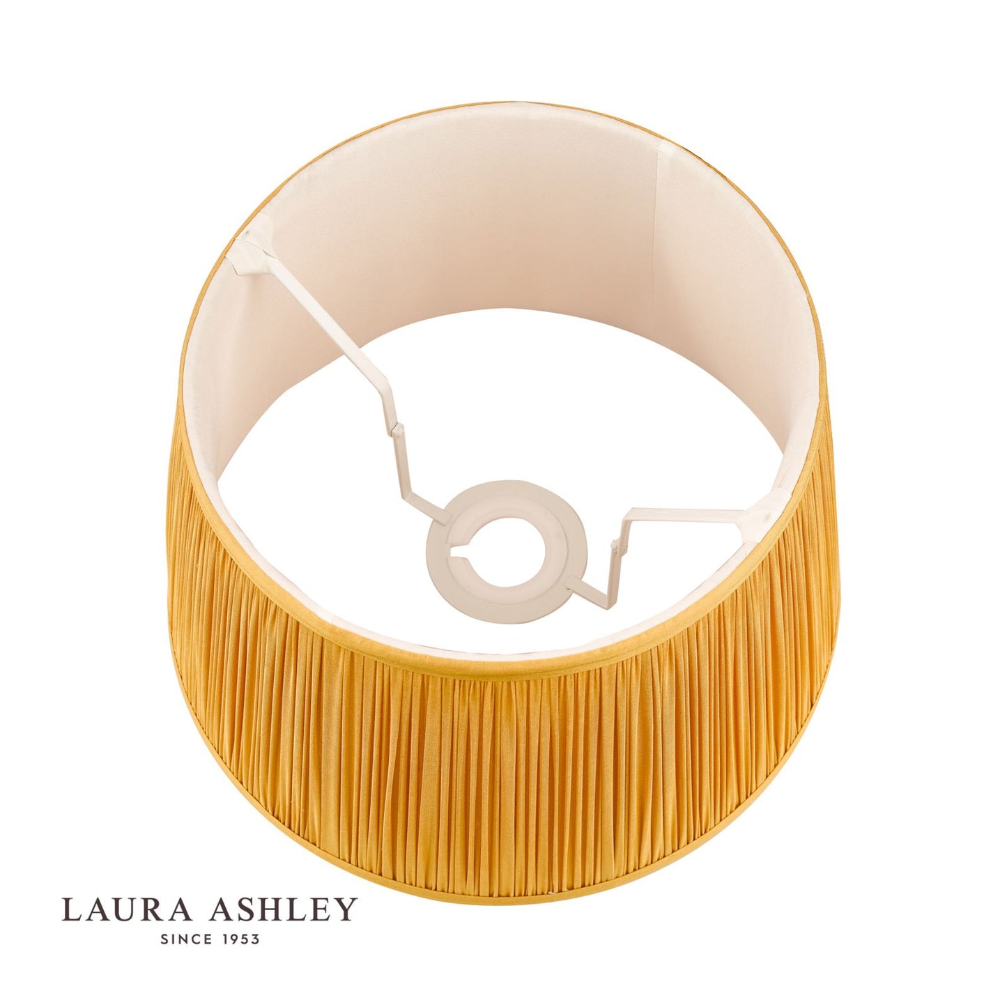 Laura Ashley Hemsley Silk Shade Yellow Ochre 40.5cm/16 inch