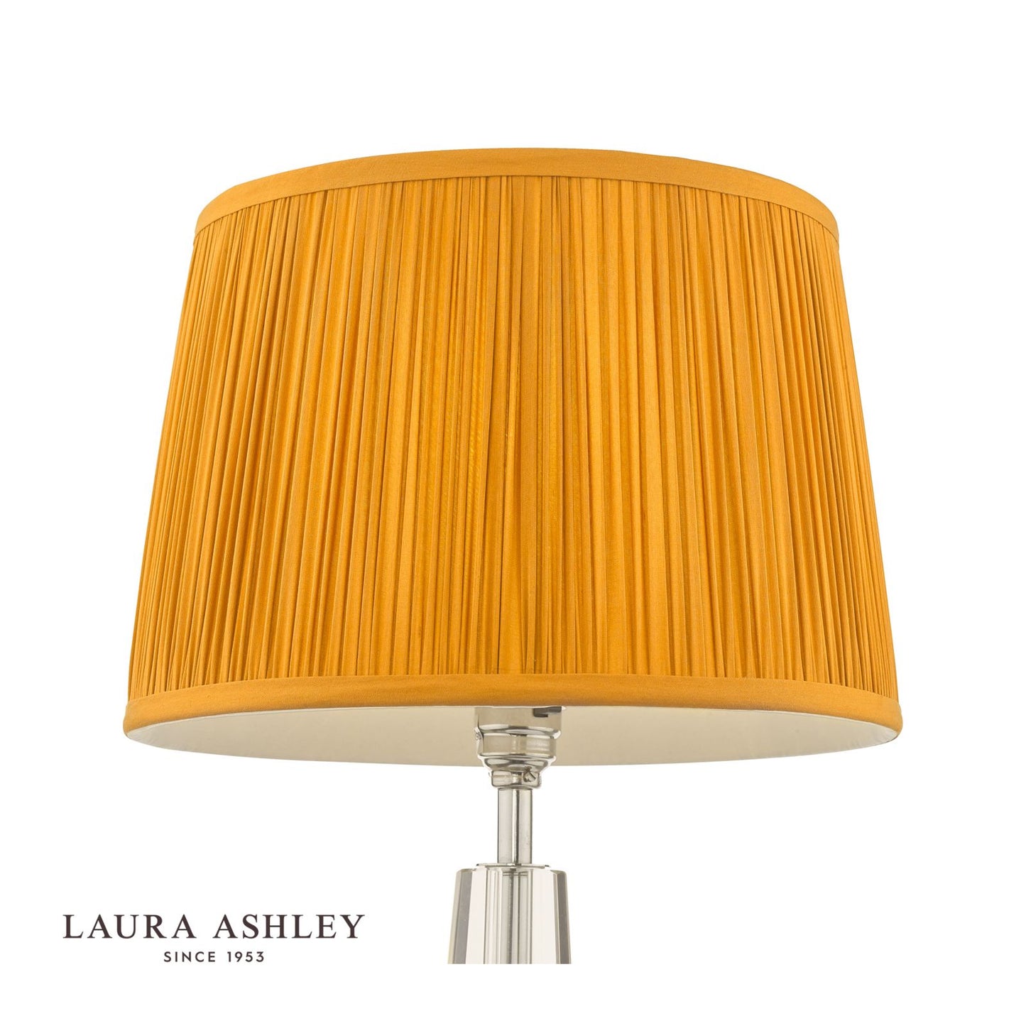 Laura Ashley Hemsley Silk Shade Yellow Ochre 40.5cm/16 inch