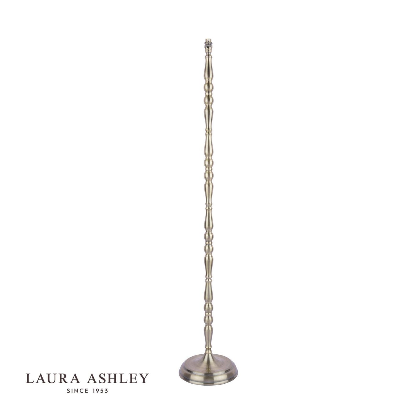 Laura Ashley Corey Floor Lamp Antique Brass Base Only