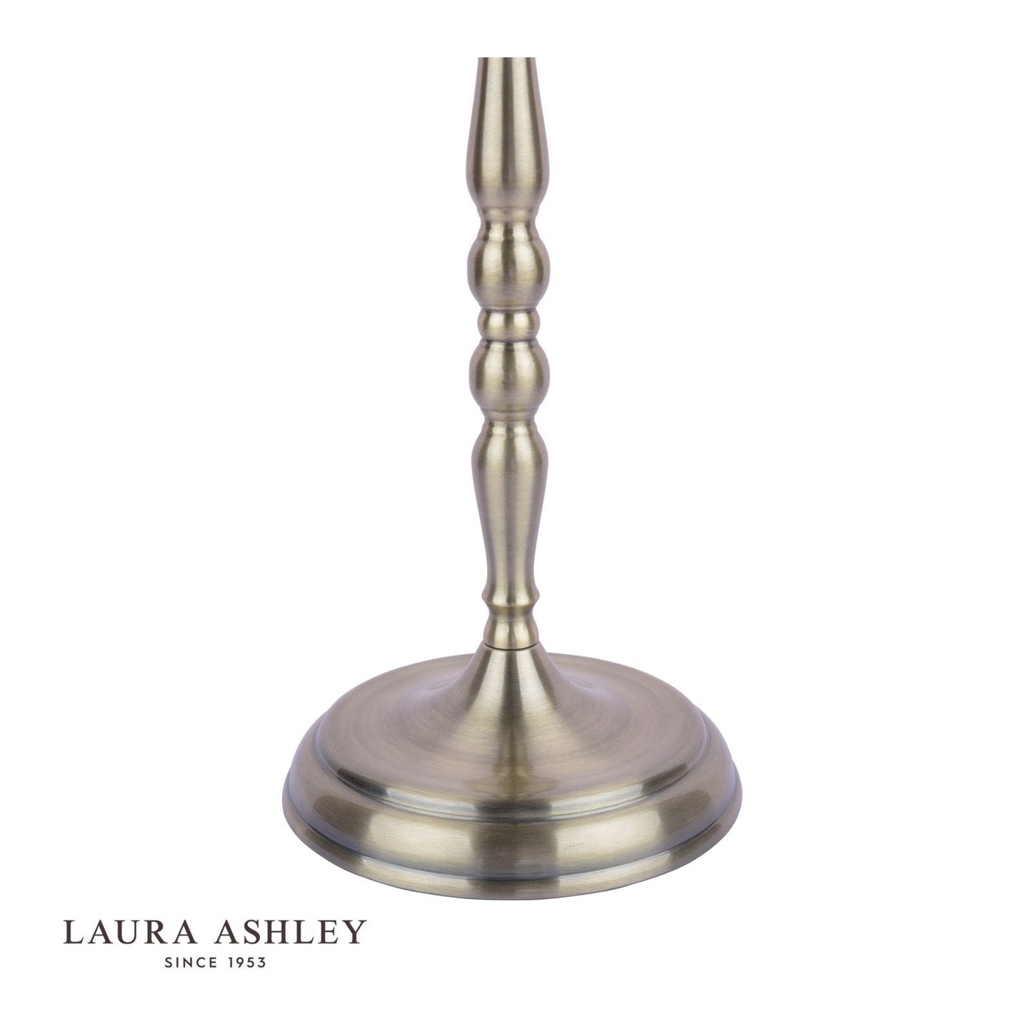 Laura Ashley Corey Floor Lamp Antique Brass Base Only