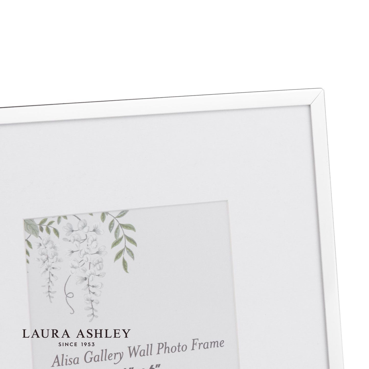 Laura Ashley Alisa Photo Frame Polished Silver (Set of 3)