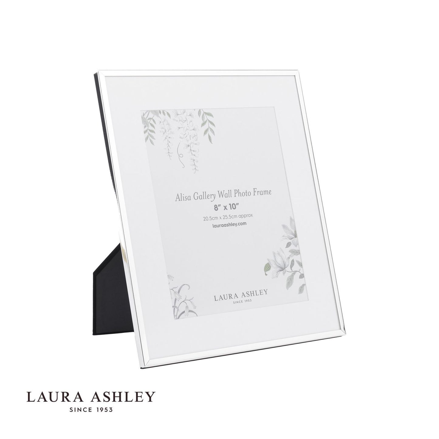 Laura Ashley Alisa Photo Frame Polished Silver (Set of 3)