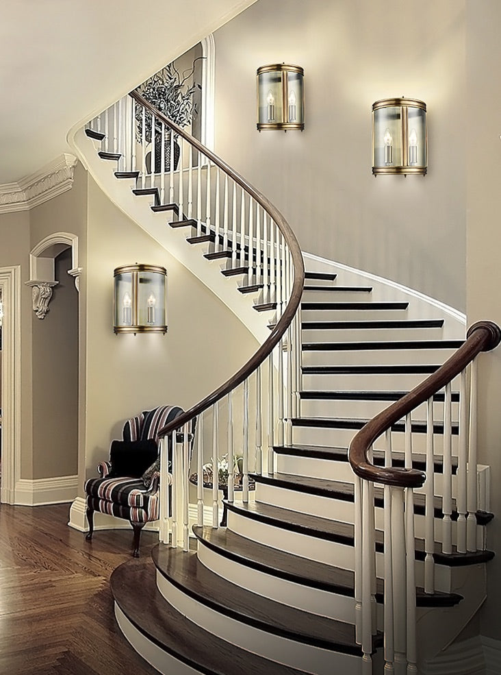 Marlow half wall lantern