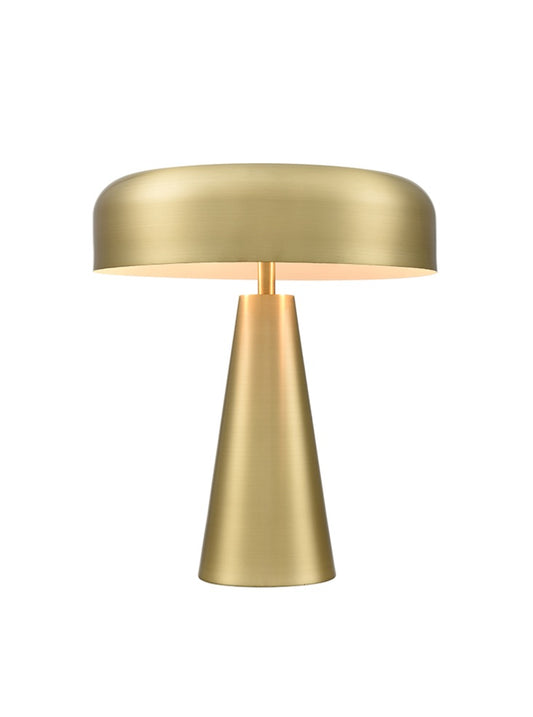 Mason Satin Brass Table Lamp