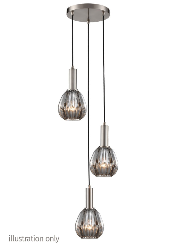 Mezcla 3 light satin nickel spreader only
