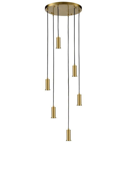 Mezcla 6 light aged brass spreader only