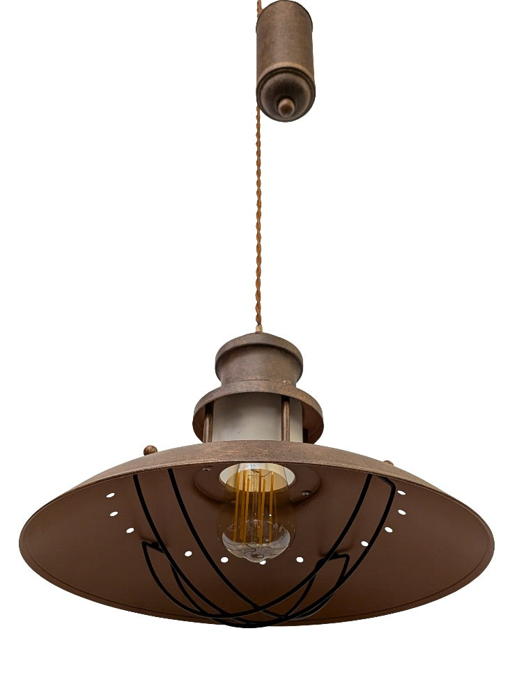 Newton Bronze Rise and Fall Pendant