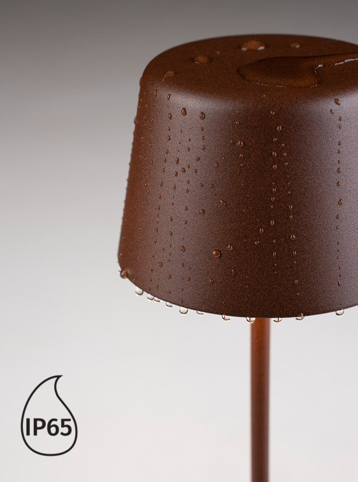Nomad Portable Table Lamp in Rust H360mm