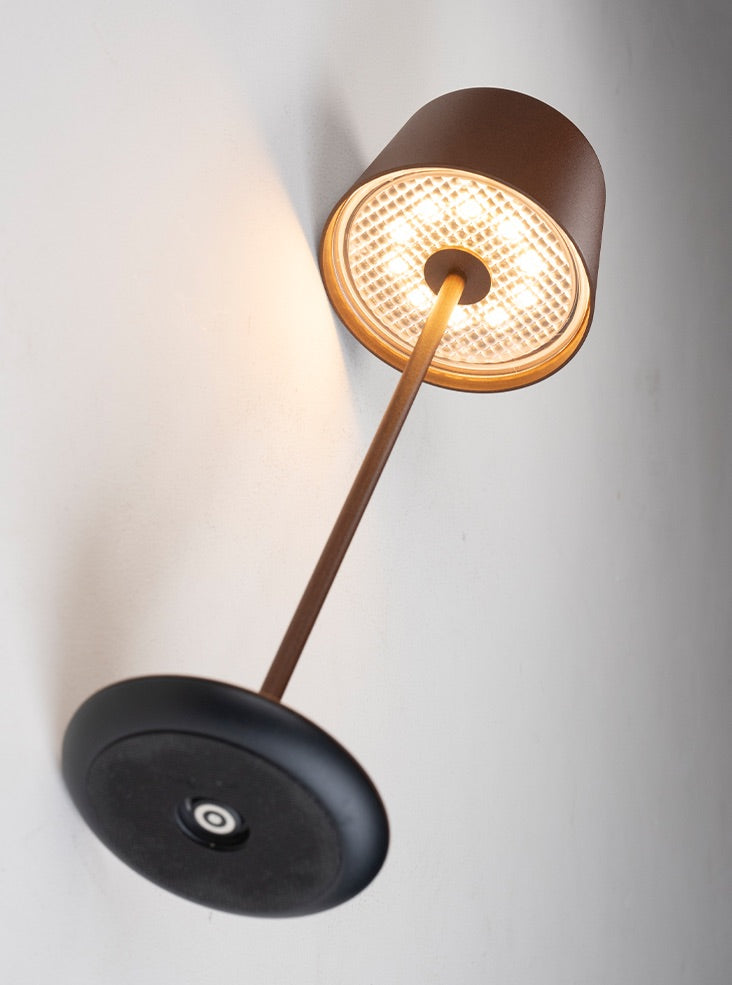 Nomad Portable Table Lamp in Rust H360mm