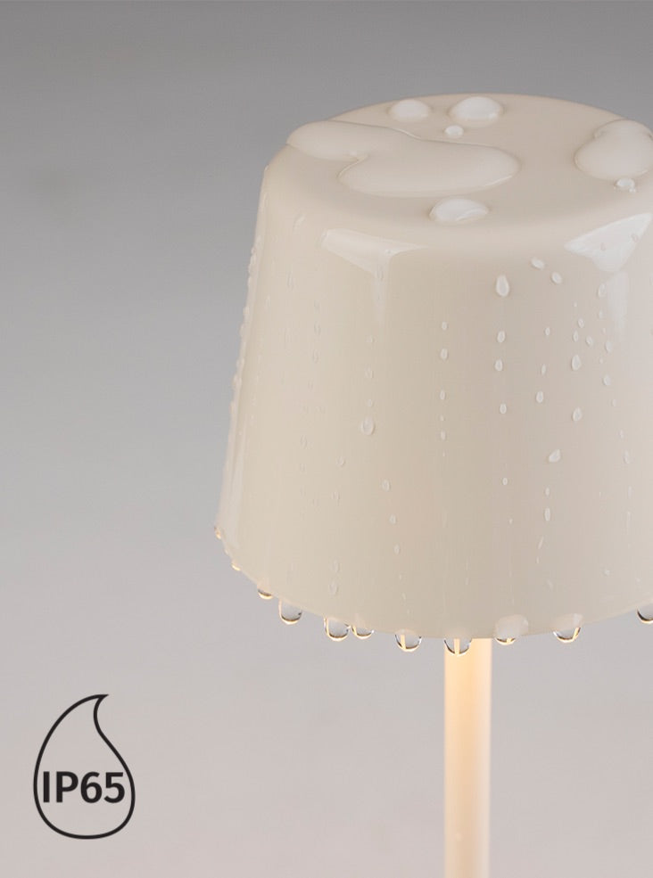 Nomad Portable Table Lamp in Cream Ceramic H250mm