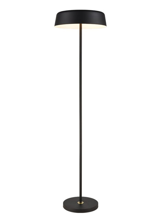 Otto Matt Black Floor Lamp