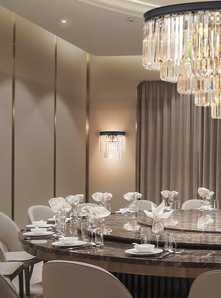 Perdita 3 light Crystal Wall Bracket