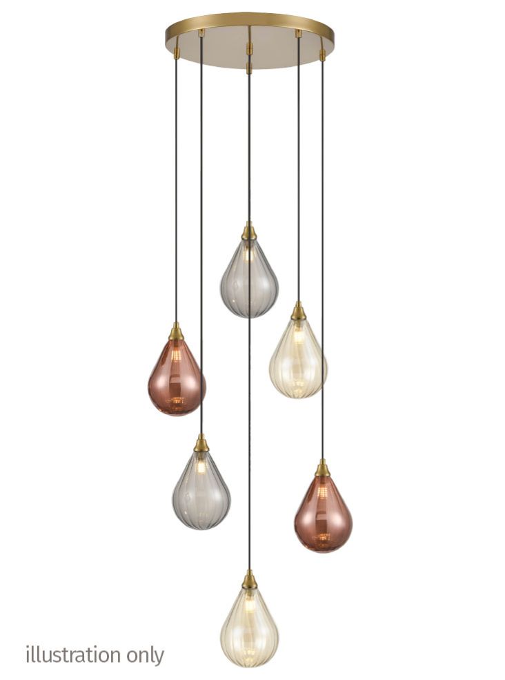 Perry / Galaxy 6 Light Aged Brass Spreader Only