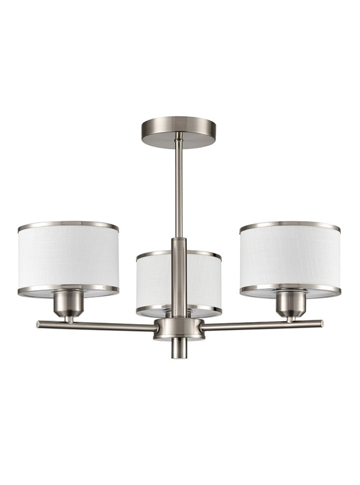 Polaris 3lt Fitting in Satin Nickel