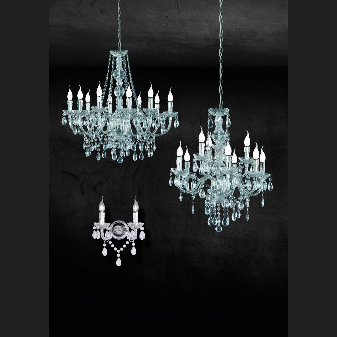 Lüster - Chandelier - Chrome - Reality