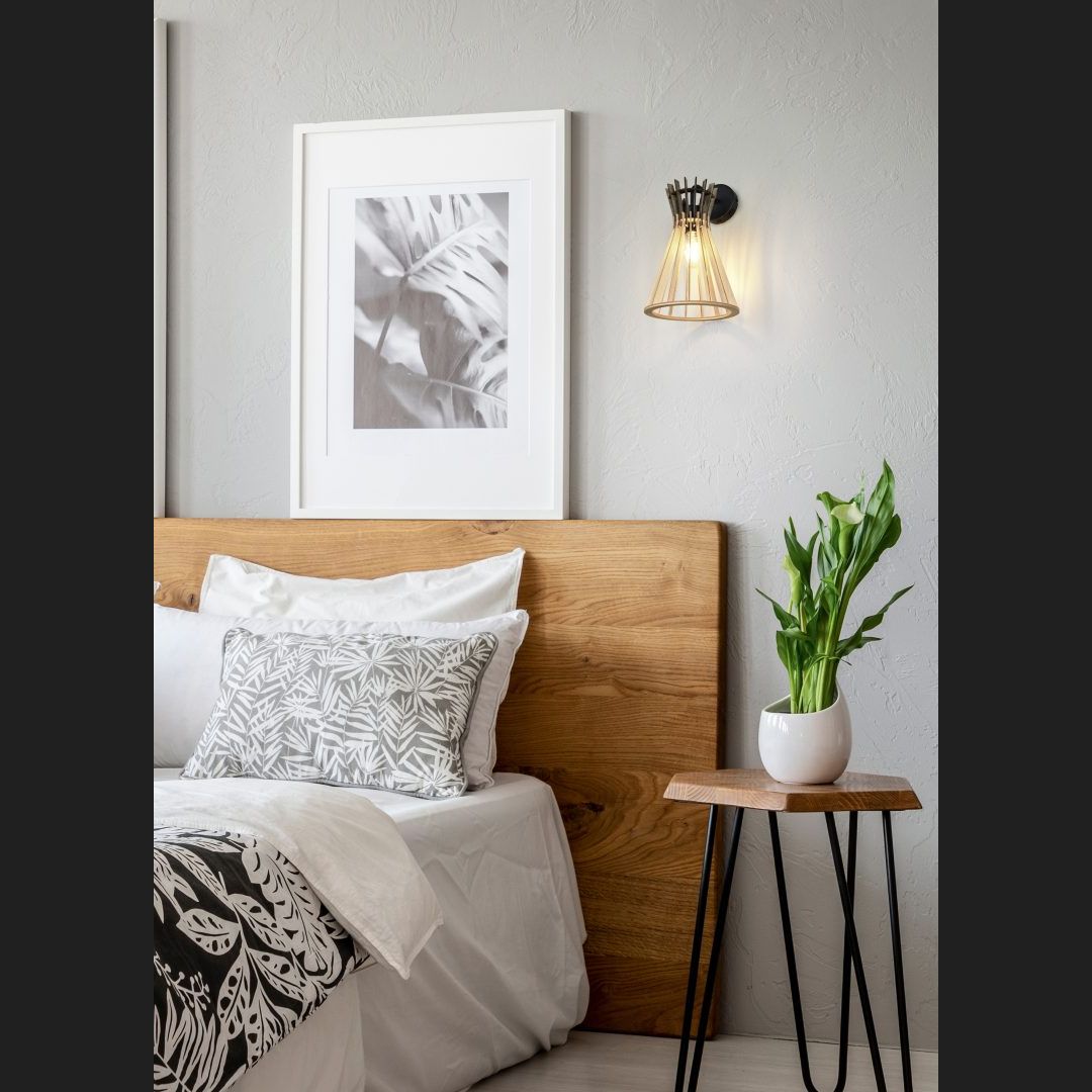 Alice - Wall Lamp - Natural Finish - Reality - R21861736