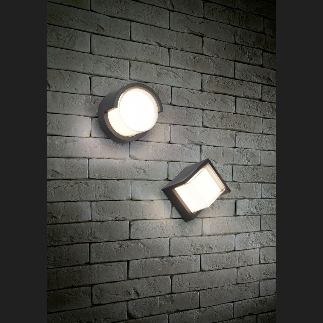 PUNO Wall lamp (A) - Black mat
