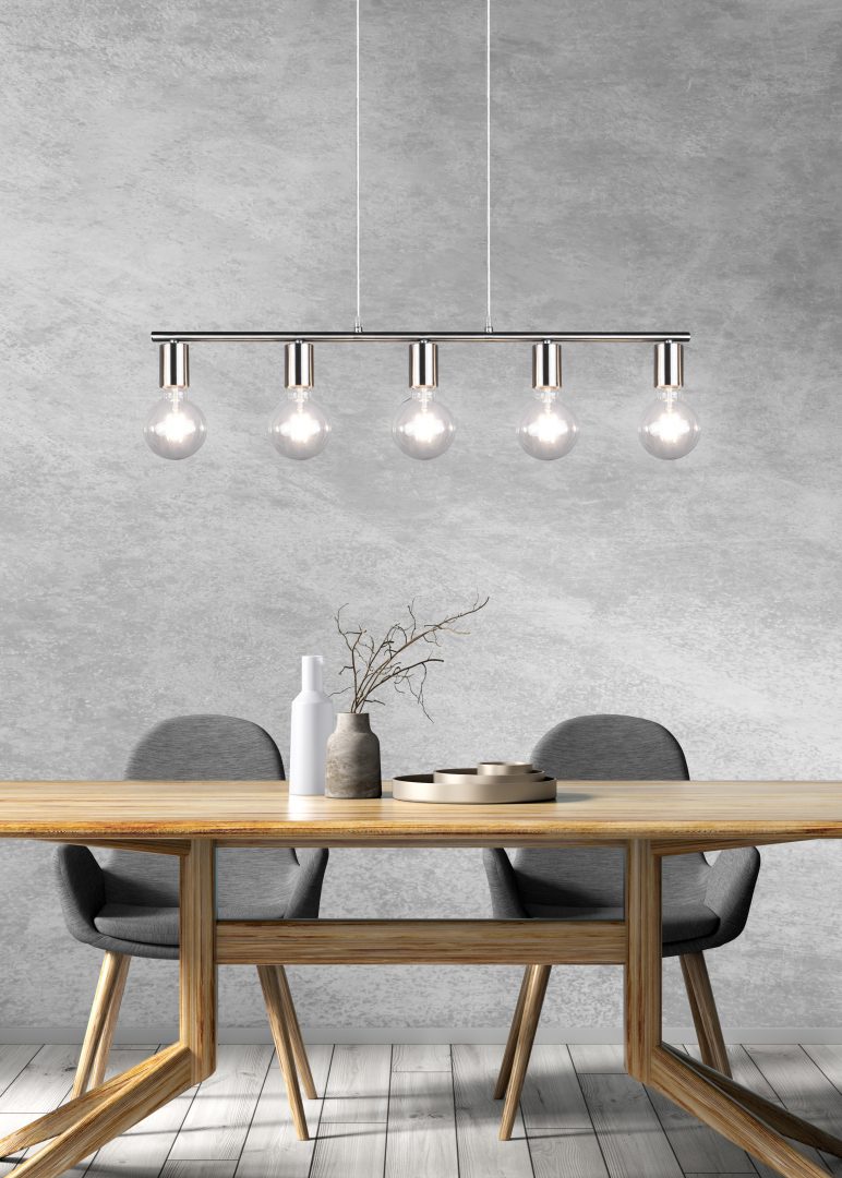 Vannes - Pendant - Nickel Matt - Reality